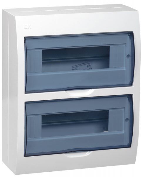 Бокс навесной IEK ЩРН-П-24 IP40 МКР12-N-24-40-10