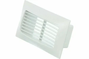 Решетка вентиляционная приточно-вытяжная с фланцем 60x120 Эвент