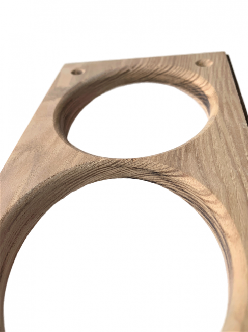 Накладка под розетку/выключатель 68 мм из дерева Ясень на бревно и блок-хаус диаметром 280мм Накладка под розетку/выключатель 68 мм из дерева Ясень на бревно и блок-хаус диаметром 280мм