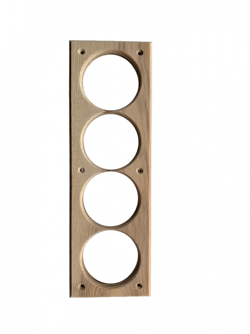 Накладка под розетку/выключатель 68 мм из дерева Ясень на бревно и блок-хаус диаметром 280мм Накладка под розетку/выключатель 68 мм из дерева Ясень на бревно и блок-хаус диаметром 280мм