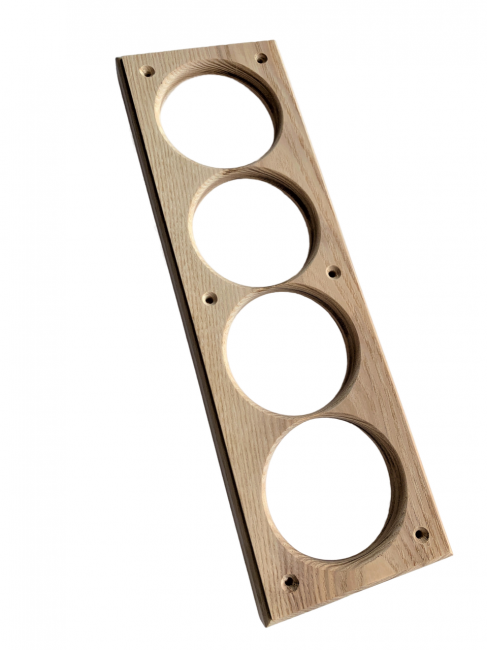 Накладка под розетку/выключатель 68 мм из дерева Ясень на бревно и блок-хаус диаметром 280мм Накладка под розетку/выключатель 68 мм из дерева Ясень на бревно и блок-хаус диаметром 280мм