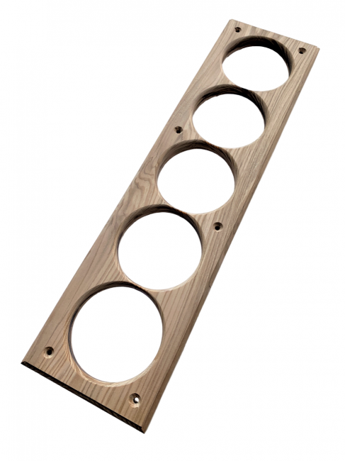 Накладка под розетку/выключатель 68 мм из дерева Ясень на бревно и блок-хаус диаметром 280мм Накладка под розетку/выключатель 68 мм из дерева Ясень на бревно и блок-хаус диаметром 280мм