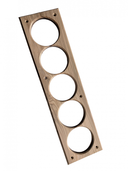 Накладка под розетку/выключатель 68 мм из дерева Ясень на бревно и блок-хаус диаметром 280мм Накладка под розетку/выключатель 68 мм из дерева Ясень на бревно и блок-хаус диаметром 280мм