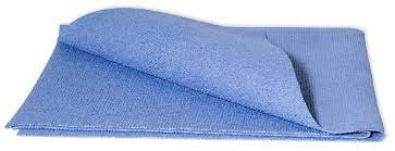 Салфетка замша 54х40 AuTech синяя 