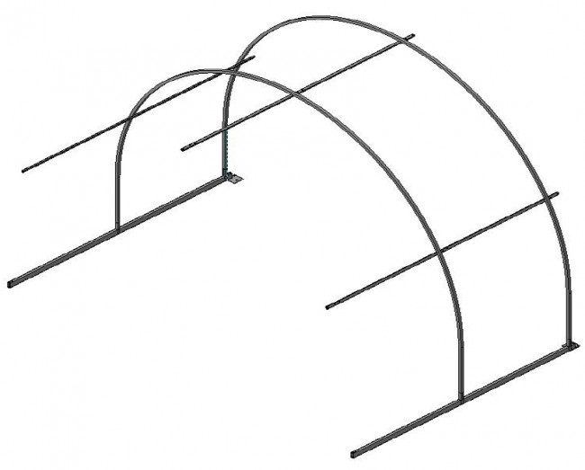 Удлинитель (оцинкованная) шаг 1 м