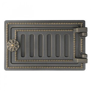 Дверца поддувальная чугунная Везувий ДП-2 (бронза) 