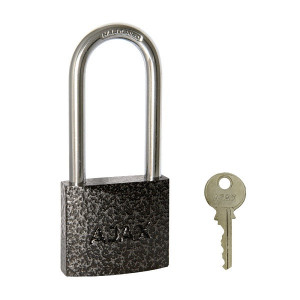 Замок навесной PD-01-50-L англ. 3кл.(длин.дужка)