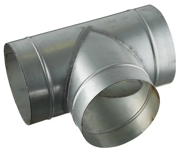 Тройник Ø120 цинк