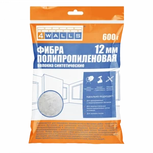 Фибраволокно 4WALLS размер волокна 12мм 600гр