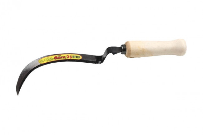 Серп Жнец 25 с зубцом, длина захвата 170 мм