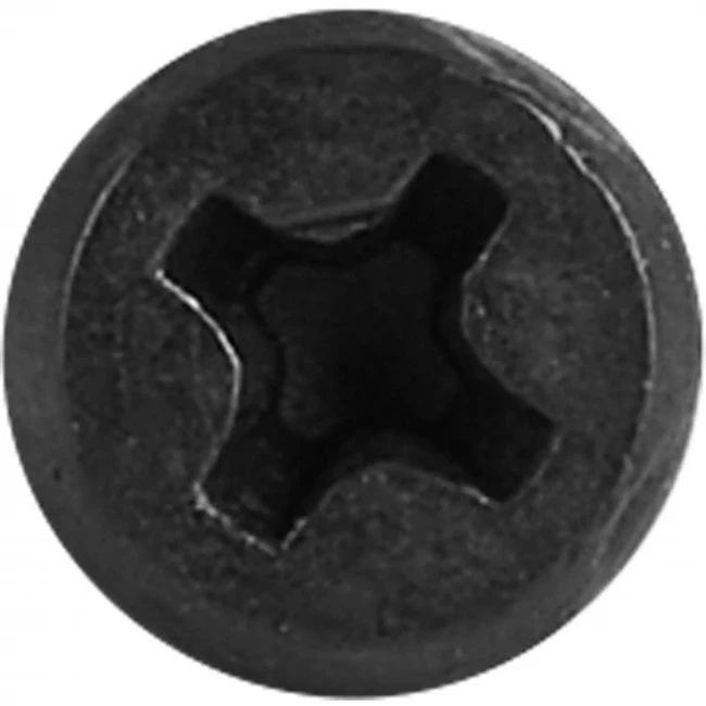 Саморез чёрный для металлических профилей 3,5х9,5мм