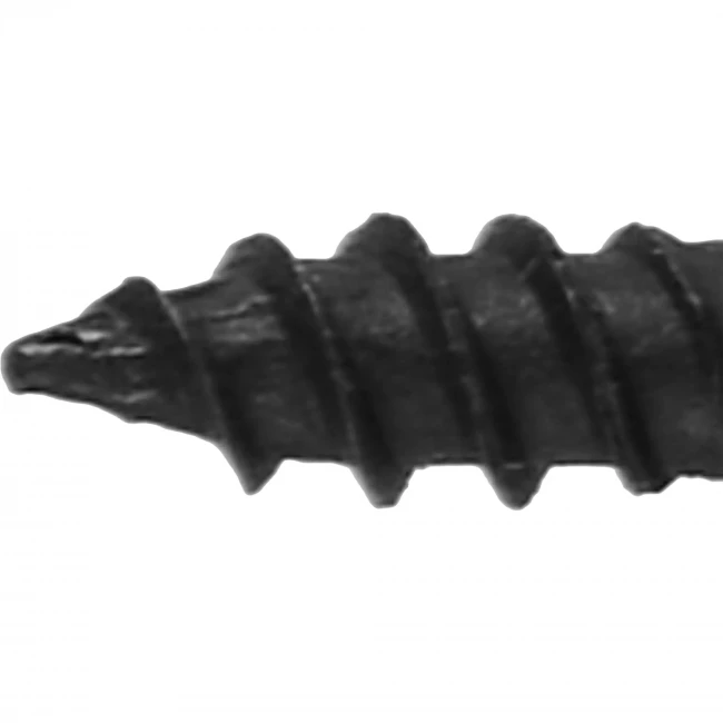 Саморез чёрный для металлических профилей 3,5х9,5мм