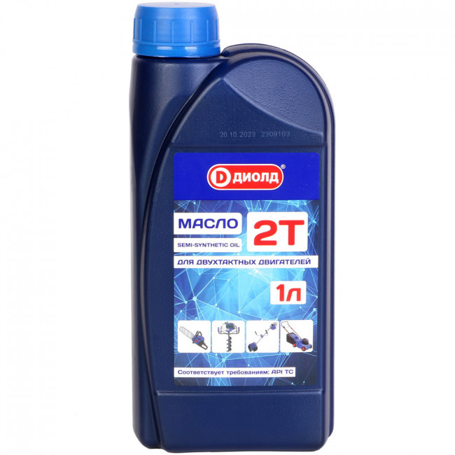 Полусинтетическиое масло для двухтактных двигателей 2Т Диолд