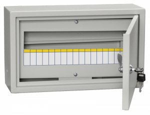 Щит ЩРН 18з-1 с замком 36 УХЛ3 IEK МКМ14-N-18-31-Z