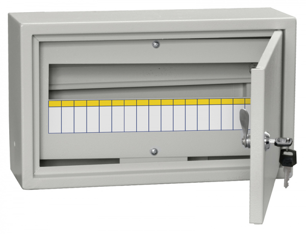 Щит ЩРН 18з-1 с замком 36 УХЛ3 IEK МКМ14-N-18-31-Z