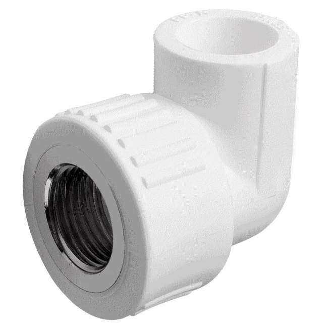 Отвод комбинированный полипропиленовый  внутренний