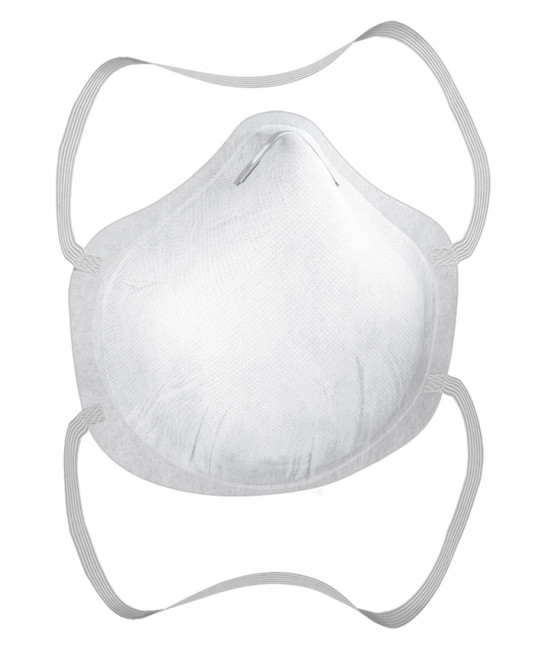  Полумаска фильтрующая формованная 20 шт тип защиты FFP2  Rutex