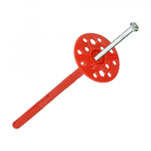 Дюбель-гвоздь для пенополистирола с металлическим гвоздем