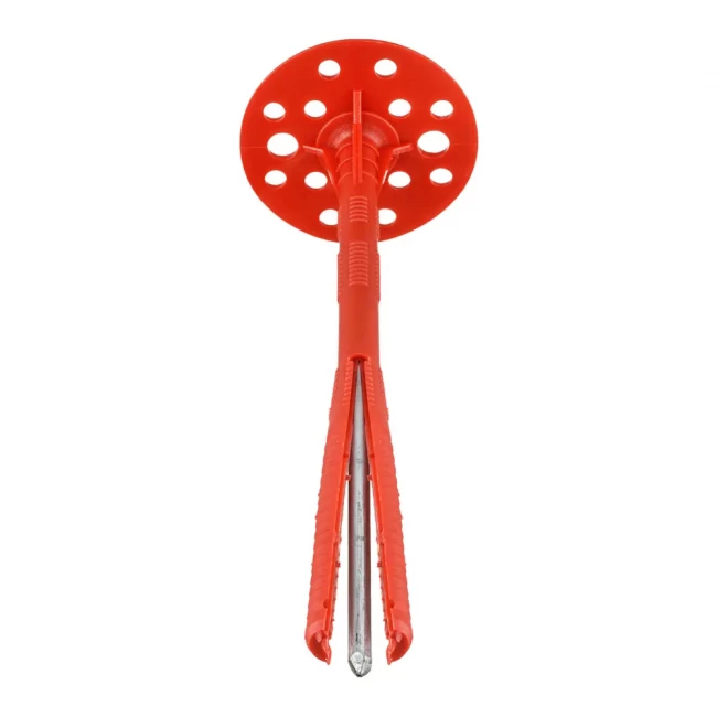 Дюбель-гвоздь для пенополистирола с металлическим гвоздем