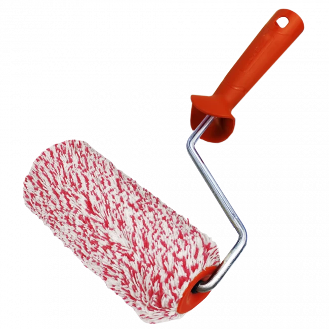 Валик  полиакрил премиум, ворс 24мм, бюгель 8мм, фасадный, в сборе  DECOR