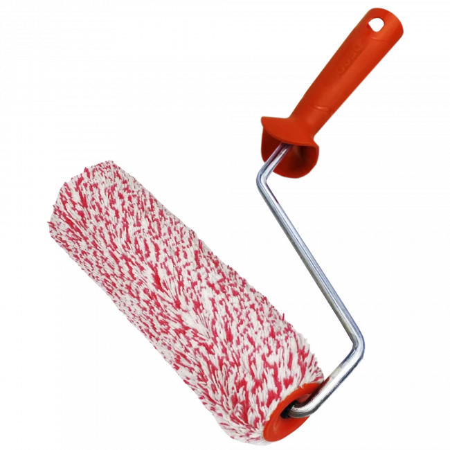 Валик  полиакрил премиум, ворс 24мм, бюгель 8мм, фасадный, в сборе  DECOR