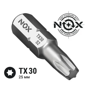 Бита NOX COREBIT Torx30 звёздочка    25 мм 