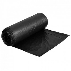 Мешки для мусора прочные, ПВД, 300л, 10шт., чёрные