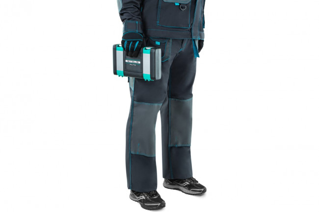 Набор инструментов, 1/4", CrV, пластиковый кейс 57 предметов Stels