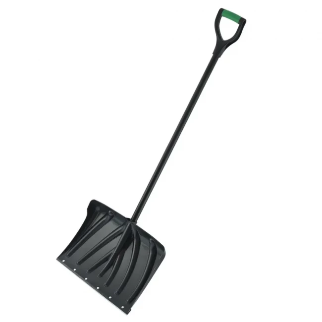 Лопата снеговая пластиковая металлический черенок 460х335х1300 мм PALISAD
