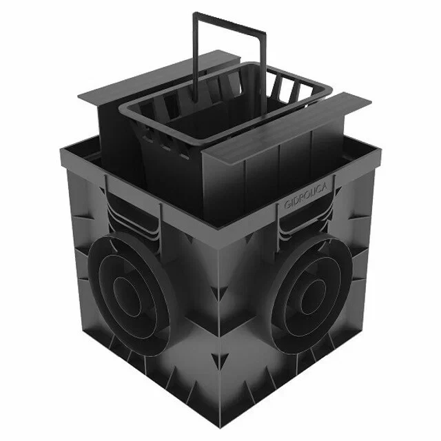 Корзина для дождеприемника Gidrolica Point 30.30 - пластиковая