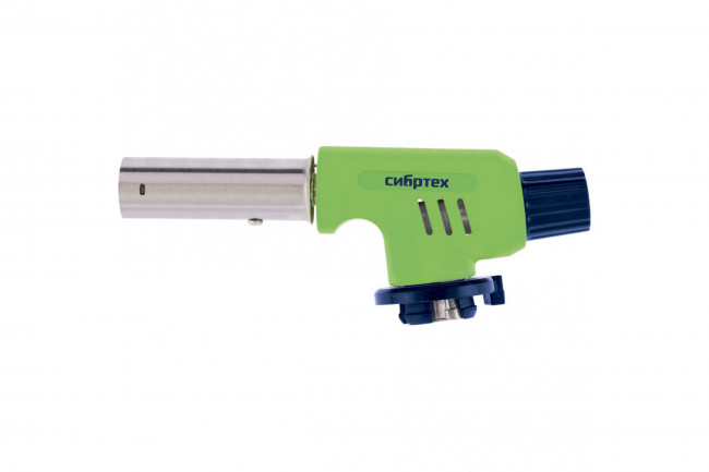 Горелка газовая на бутановый баллон, пьезоподжиг Сибртех