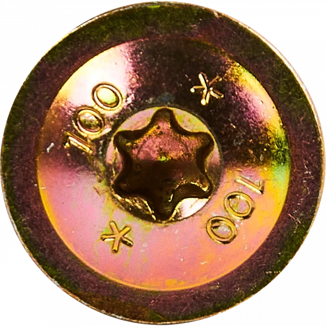 Шуруп конструкционный для деревянного домостроения с пресс-шайбой  8х100