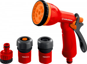 Пистолет распылитель 8 режимов GRINDA GS-12 Пистолет распылитель 8 режимов GRINDA GS-12