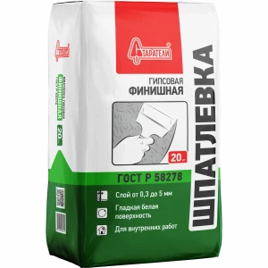 Шпаклёвка гипсовая СТАРАТЕЛИ полимерная ФИНИШНАЯ КР 