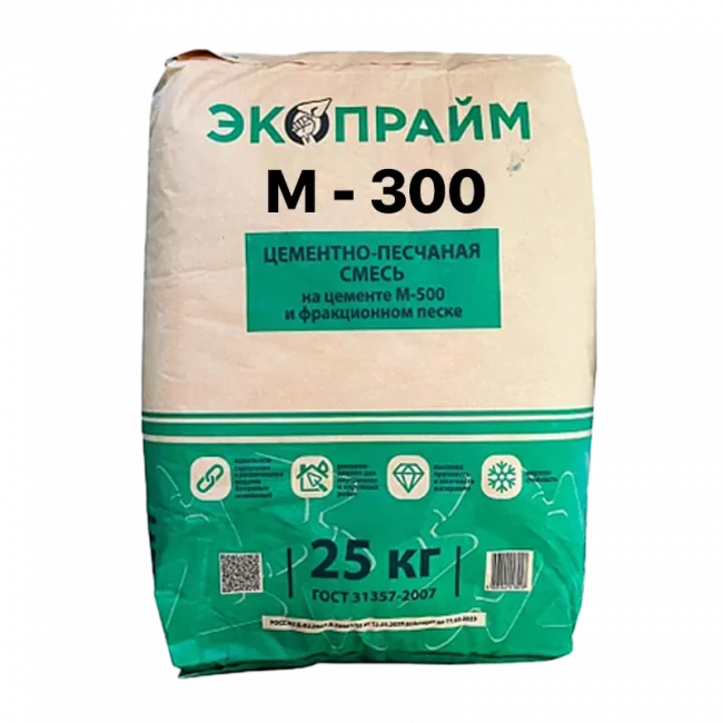 Цементно-песчаная смесь Экопрайм