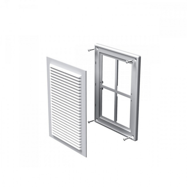 Решетка с москитной сеткой разборная 1825