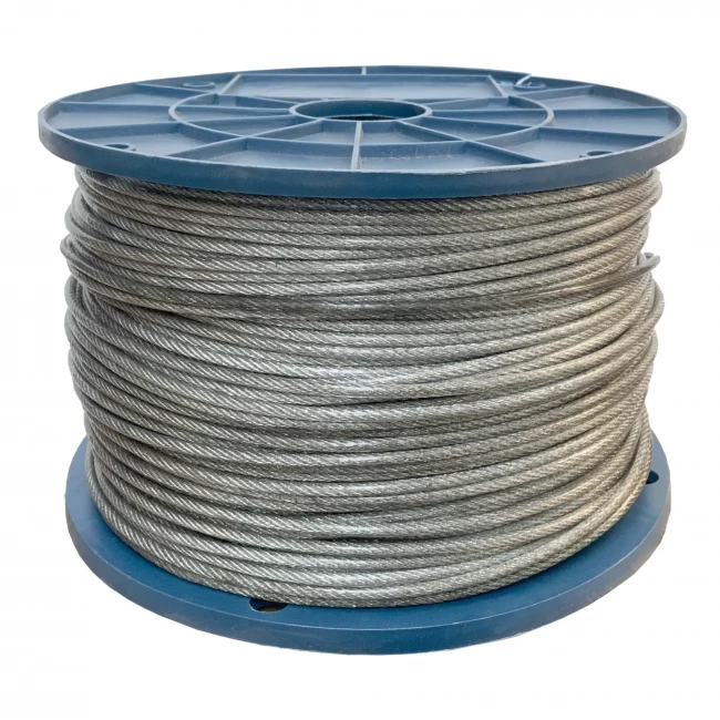 Трос стальной в оплётке ПВХ SWR 3/4мм