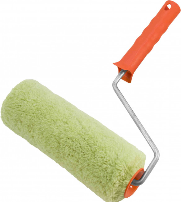 Валик полиакриловый зеленый Ø60 фасадный в сборе PROFI DECOR 