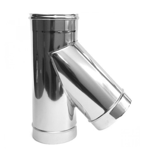 Тройник нержавейка Ø120 ТиС