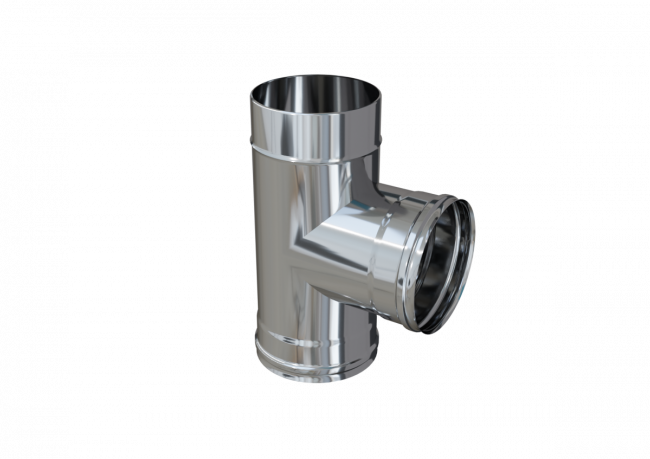 Тройник нержавейка Ø120 ТиС