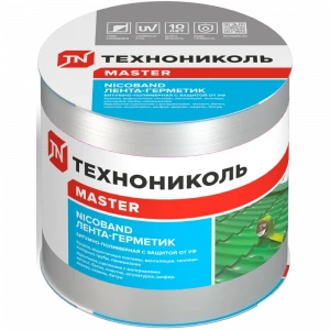 Самоклеящаяся герметизирующая лента НИКОБАНД  (Серебристый)