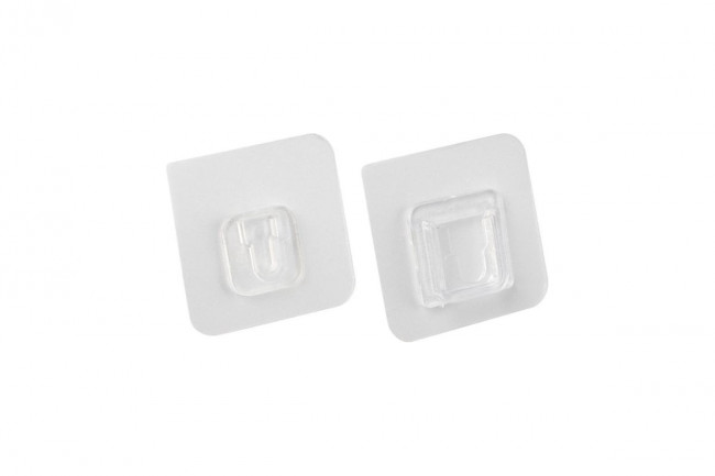 Крючки самоклеящиеся из двух деталей, 2 пары