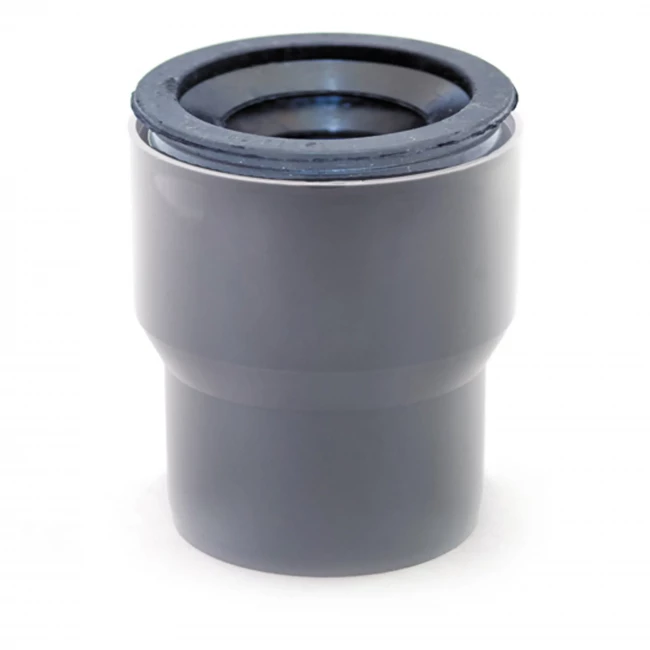 Муфта внутренняя переходная чугун-пластик для канализационных труб