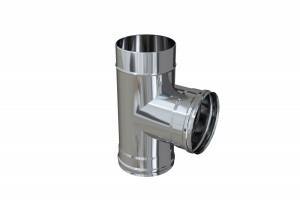 Тройник нержавейка Ø115 ТиС