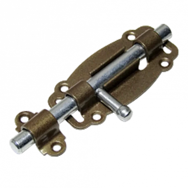 Засов круглый дверной с проушиной ЗД-110 НОЭЗ 