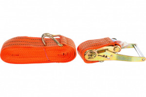 Ремень багажный с крюками 6м