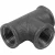 Тройник чугунный  с резьбой