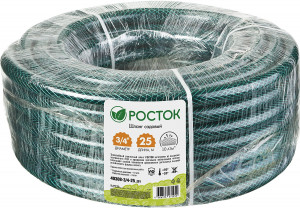 Шланг 3 слойный, армированный 3/4" 25м РОСТОК КЛАССИК