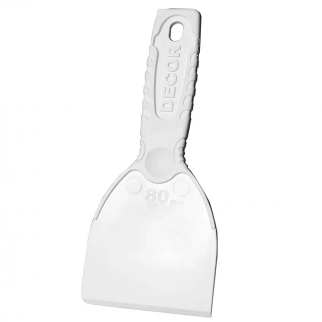Шпатель для деликатных работ, пластиковый  DECOR
