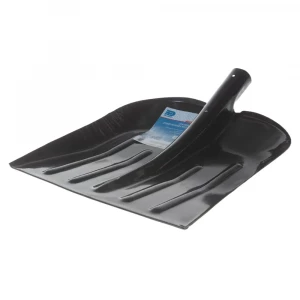 Лопата для уборки снега стальная эмалированная 330х365 мм  Сибртех